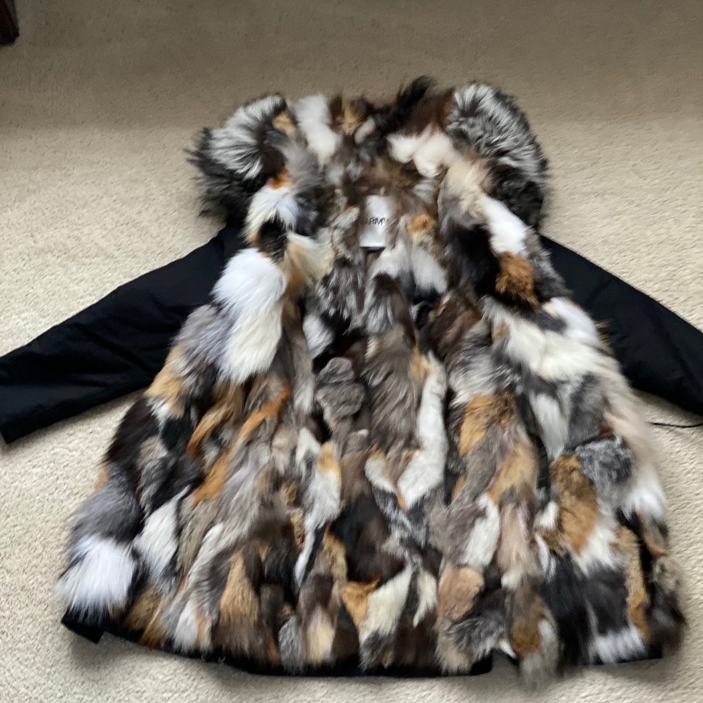 Yves Salomon Fur Parker
